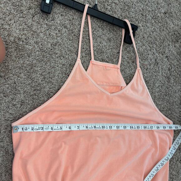 Free People Movement Hot Shot Onesie Sz L Lounge Yoga READ Melon - Picture 12 of 15